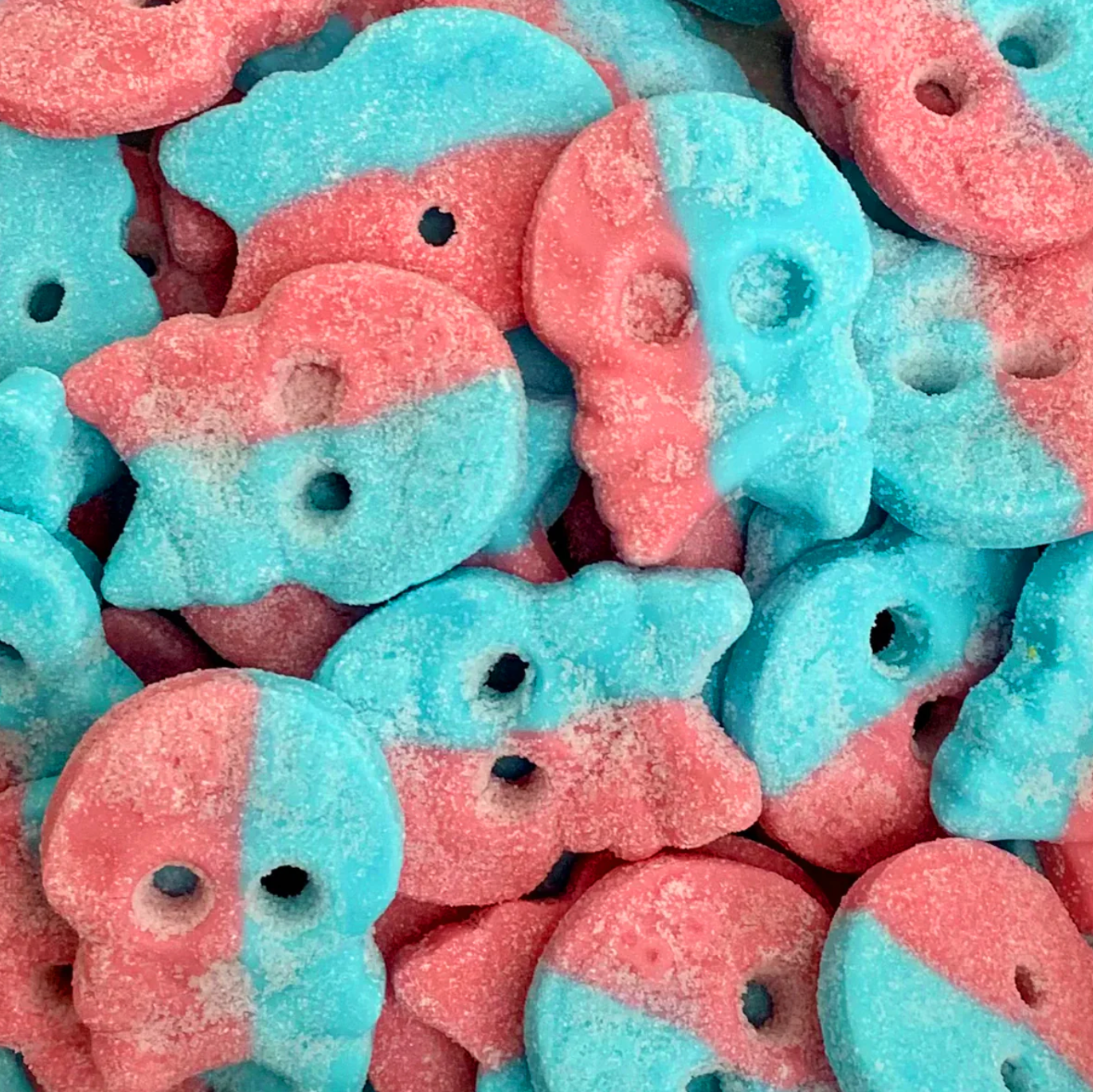 Bubs Sour Bubblegum Skulls (Gluten Free)