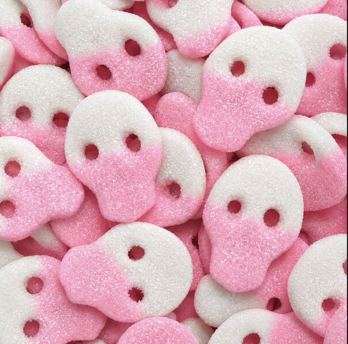 Sour Strawberry & Dragonfruit Skulls