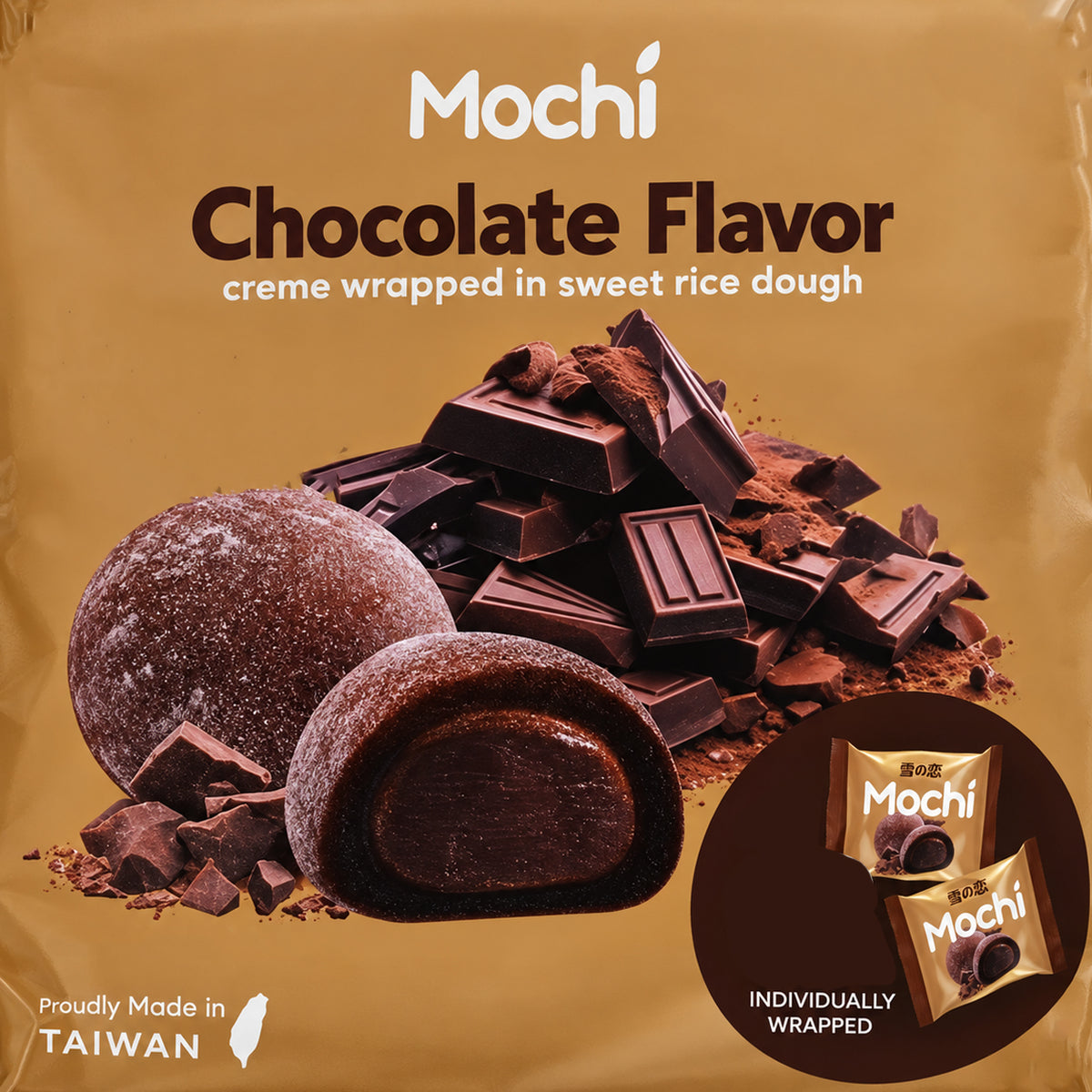 Chocolate Mochi Balls