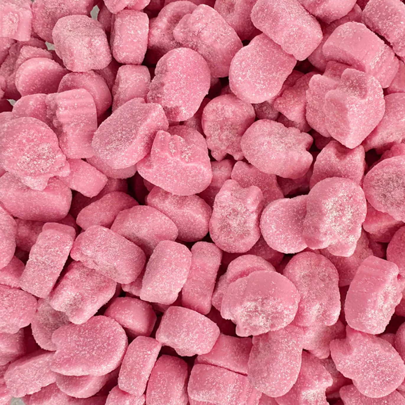 Bubs Mini Sour Raspberry Skulls (Gluten Free)
