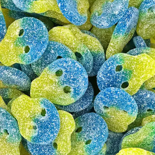 Sour Blueberry & Lemon Skulls