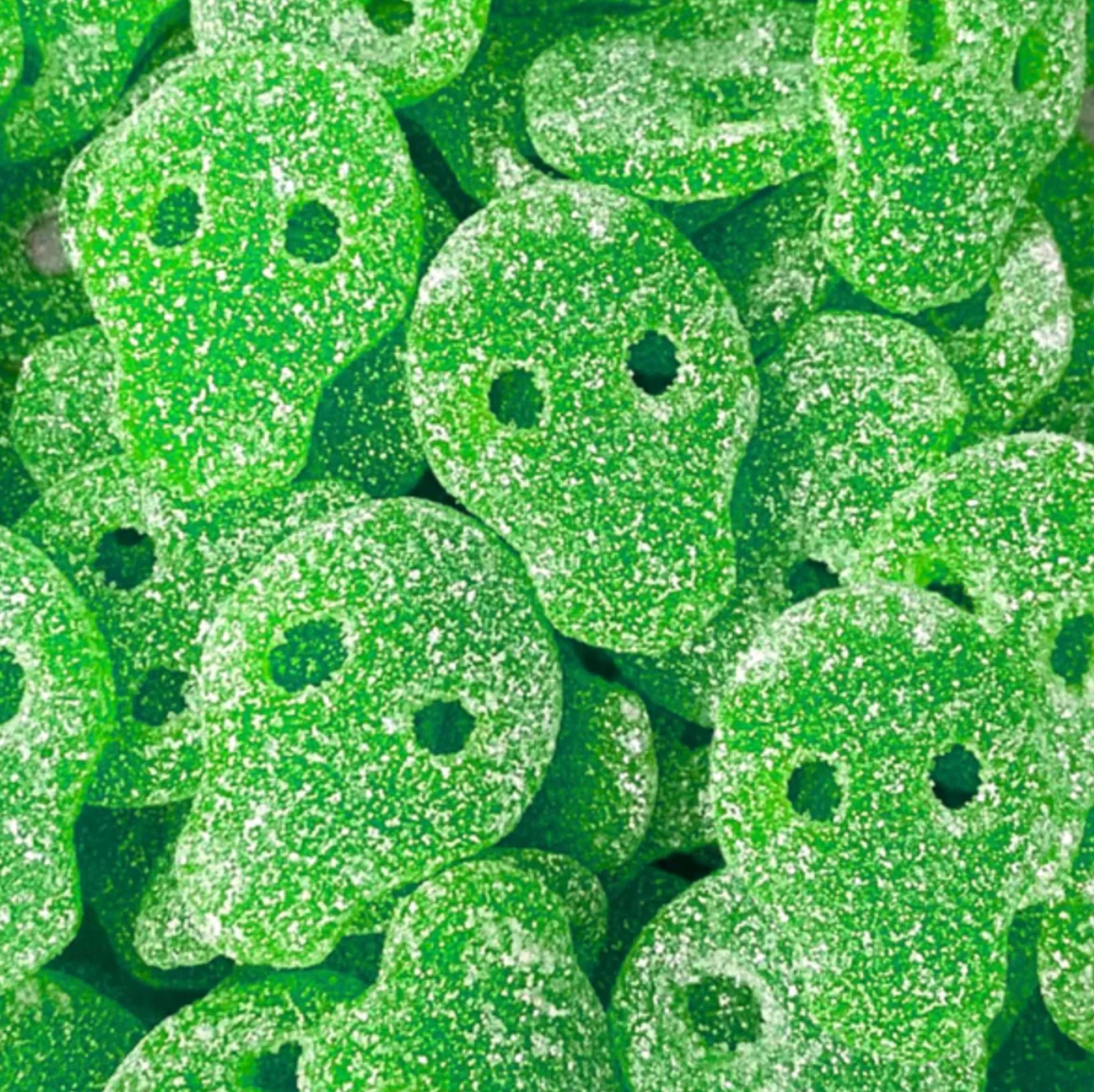 Sour Apple Skulls