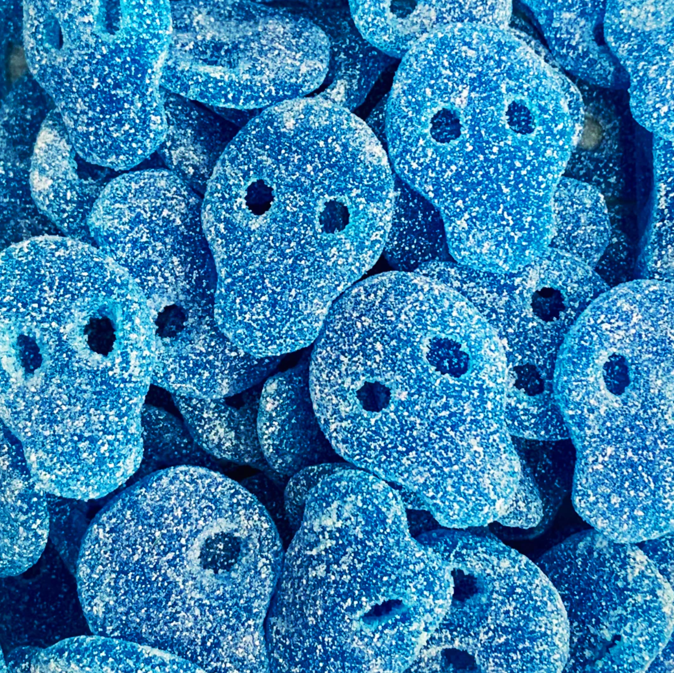 Sour Blueberry Skulls