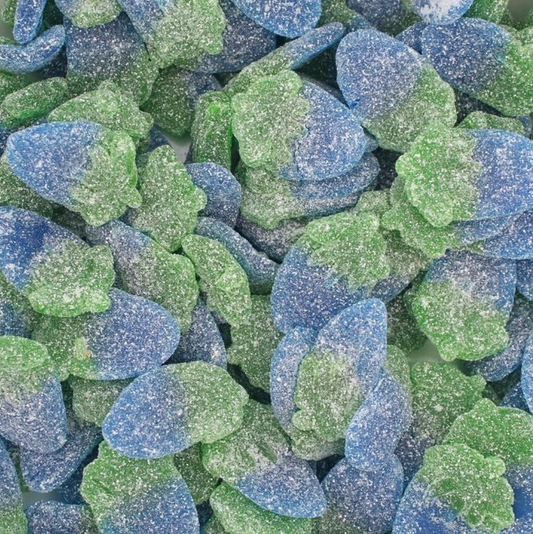 Sour Blue Raspberries (Gluten Free)