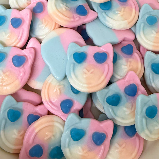 Foam Blueberry, Peach, Raspberry & Vanilla Kittens