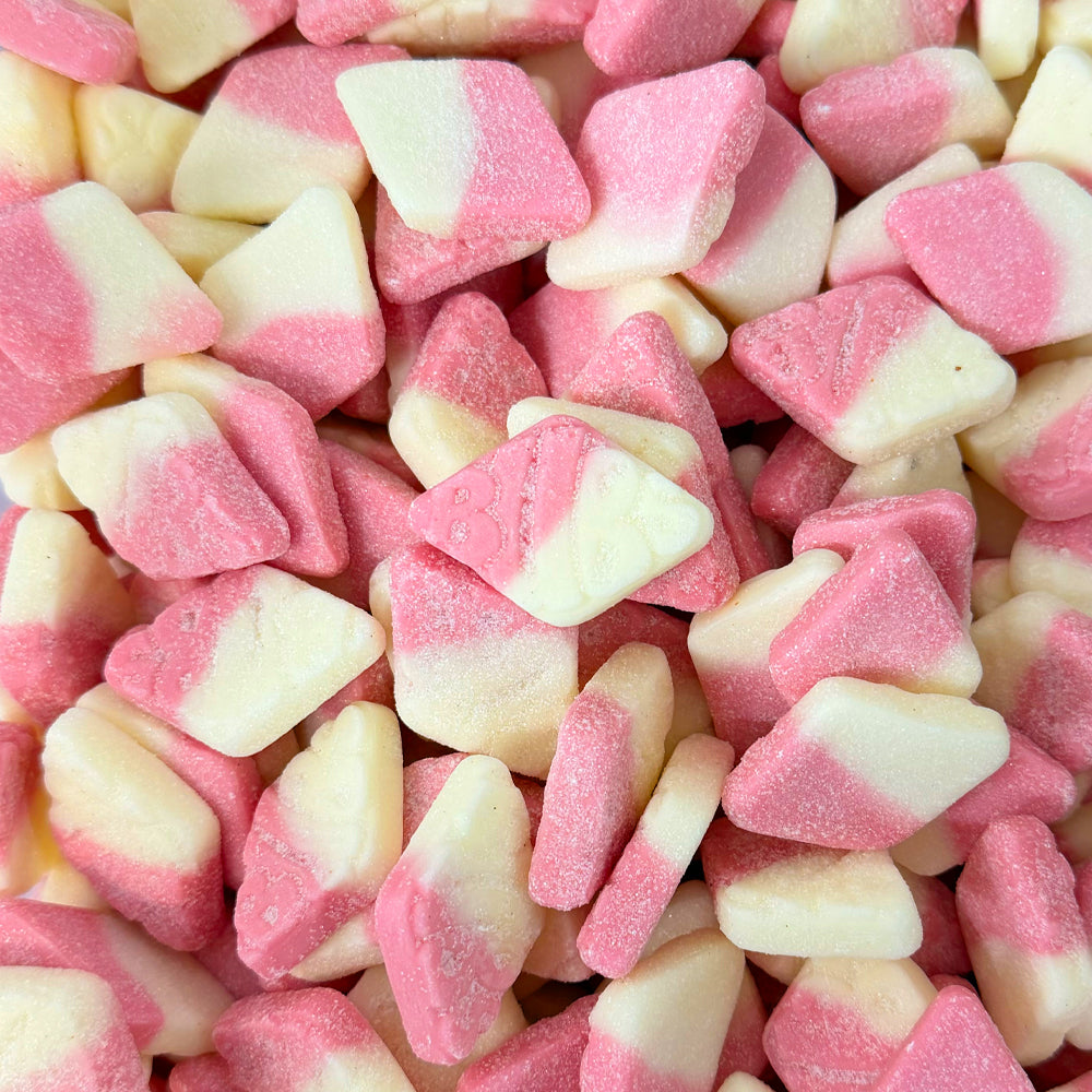 Bubs Sour Foam Strawberry & Vanilla Diamonds (Gluten Free)
